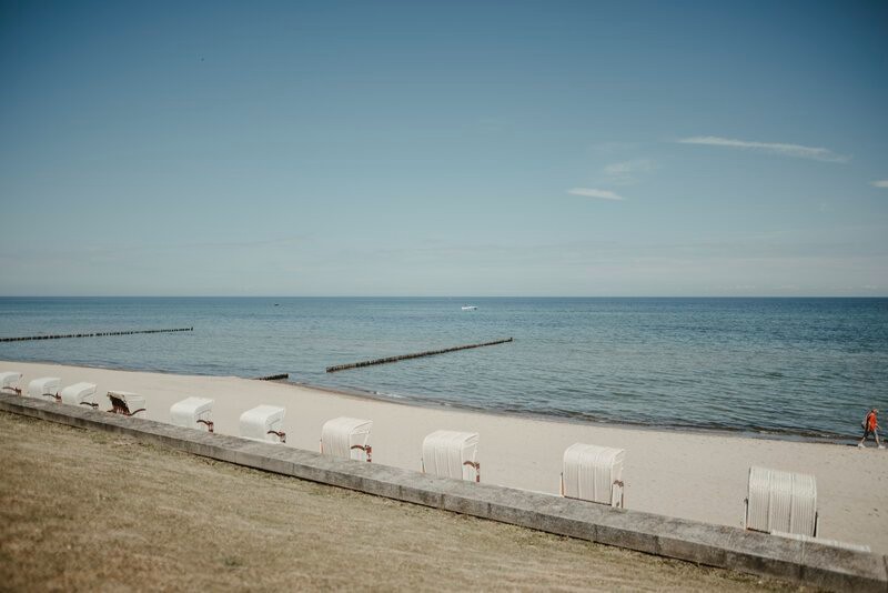 Ostseestrand in Kühlungsborn am Hochzeitstag